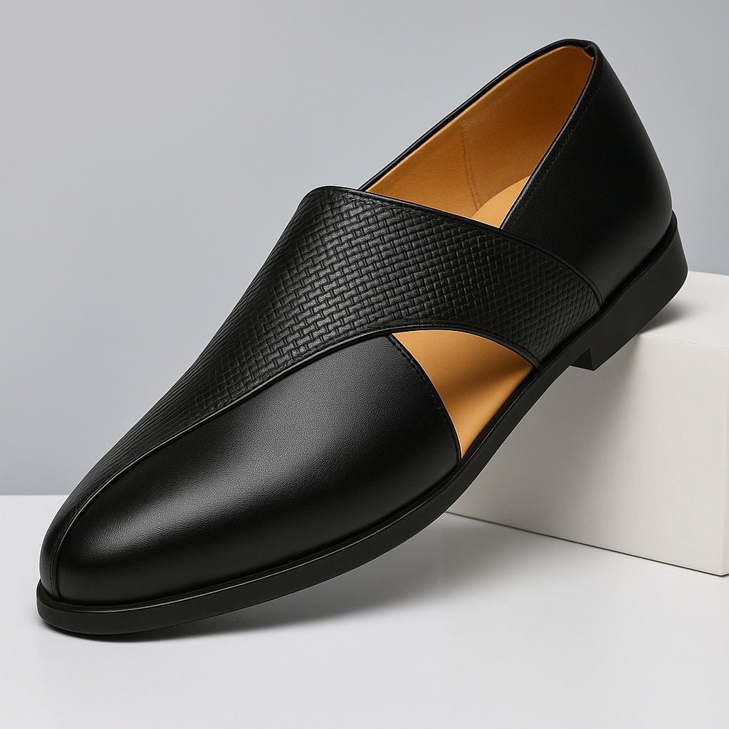 Martí | Mocasines de Cuero Genuino Hombre Suela Plana