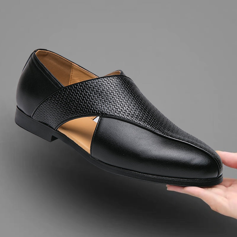 Martí | Mocasines de Cuero Genuino Hombre Suela Plana