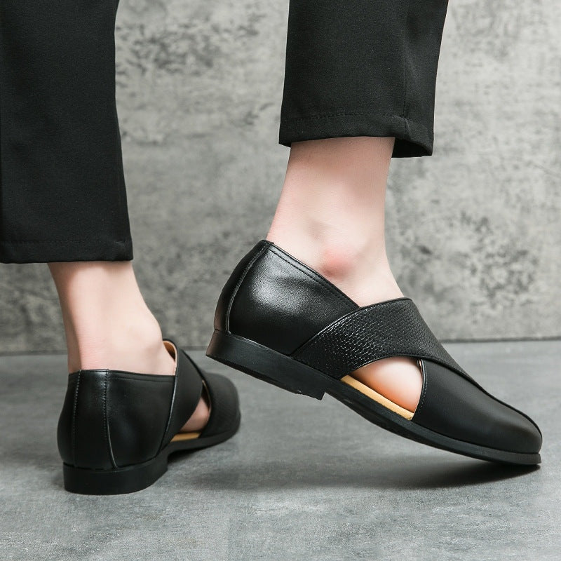 Martí | Mocasines de Cuero Genuino Hombre Suela Plana