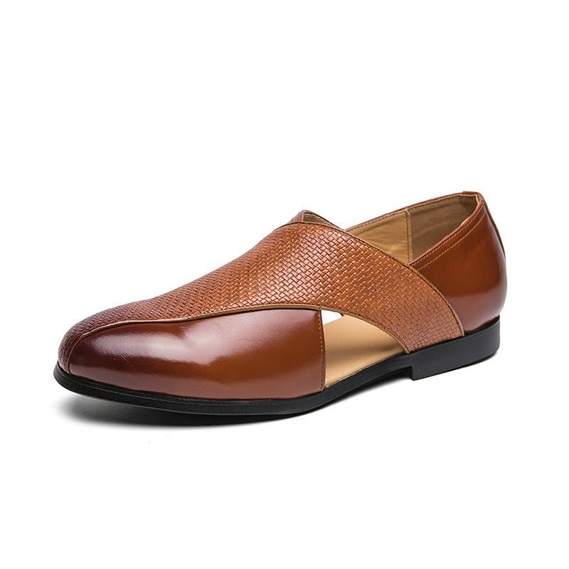 Martí | Mocasines de Cuero Genuino Hombre Suela Plana