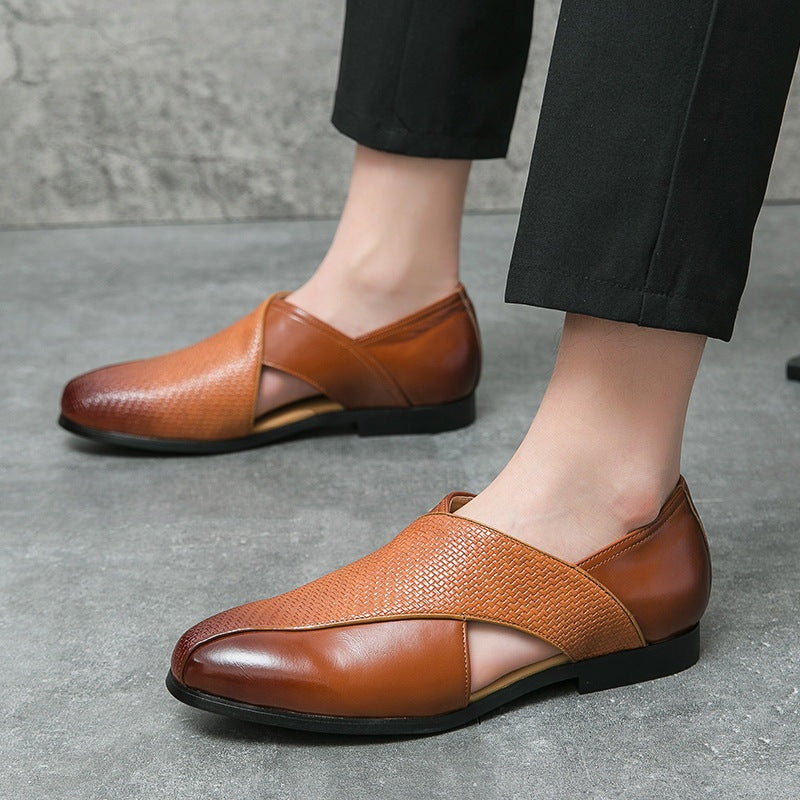 Martí | Mocasines de Cuero Genuino Hombre Suela Plana