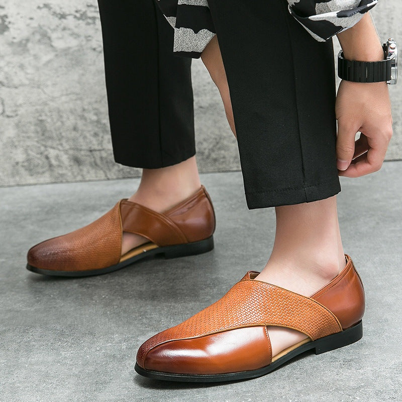 Martí | Mocasines de Cuero Genuino Hombre Suela Plana