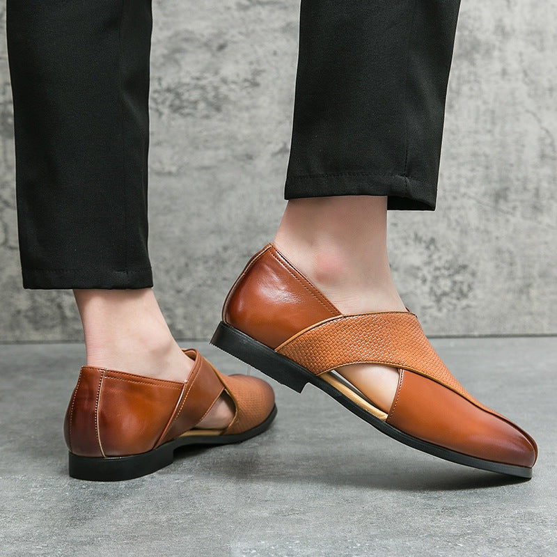 Martí | Mocasines de Cuero Genuino Hombre Suela Plana