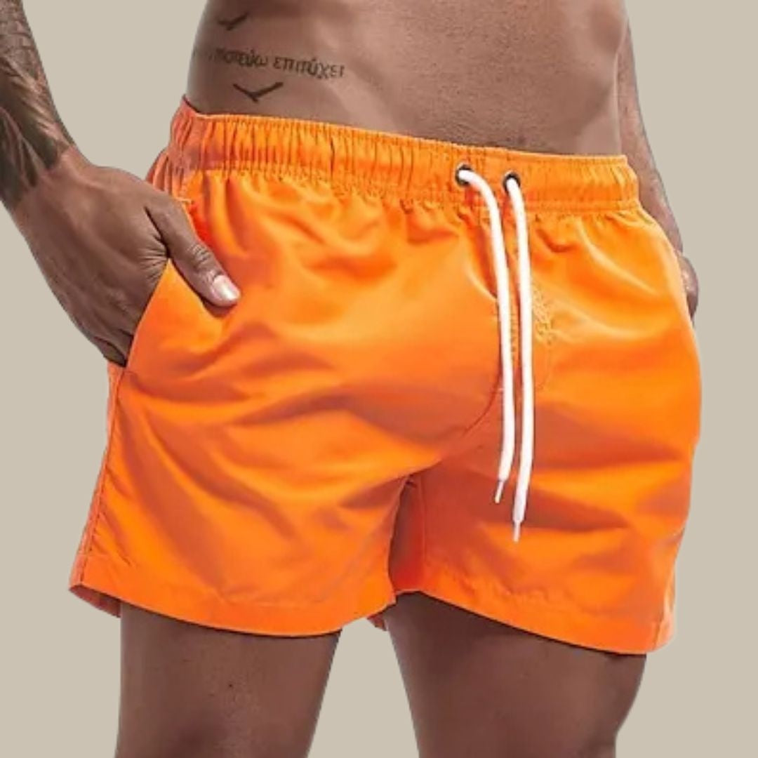 Mateo | Bañador Shorts Hombre Cintura Elástica Cordón