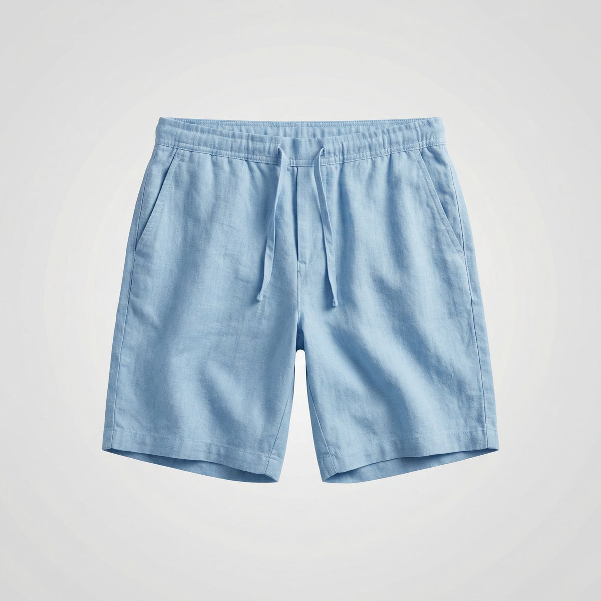 Mateo | Bermudas de Lino Hombre Cintura Elástica Cordón