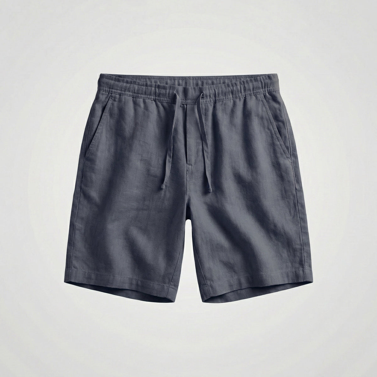 Mateo | Bermudas de Lino Hombre Cintura Elástica Cordón