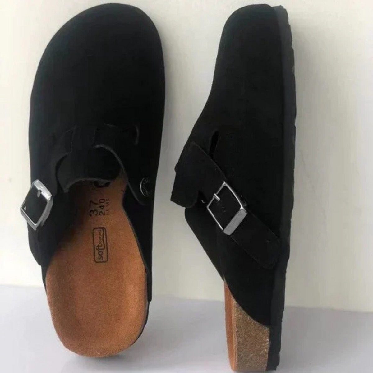 Mateo | Sandalias Tipo Birkenstock Hombre Hebilla Ajustable