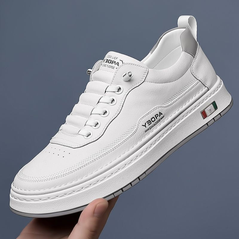 Mateo | Zapatillas Casual de Cuero Hombre Suela Acolchada