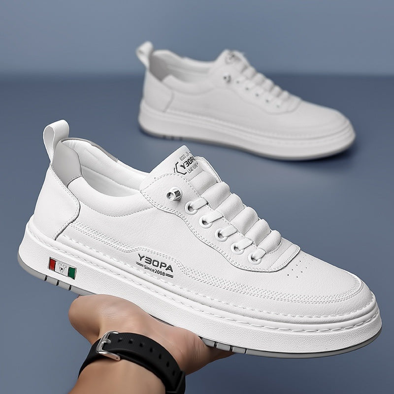 Mateo | Zapatillas Casual de Cuero Hombre Suela Acolchada