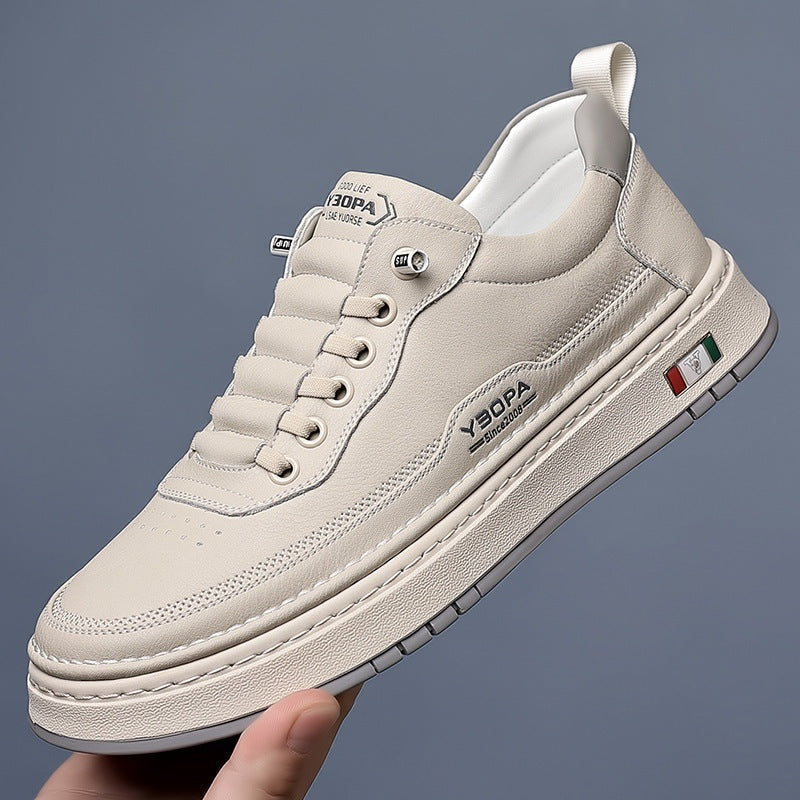 Mateo | Zapatillas Casual de Cuero Hombre Suela Acolchada