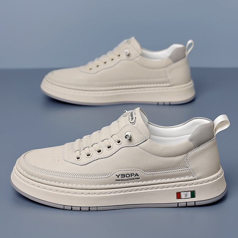 Mateo | Zapatillas Casual de Cuero Hombre Suela Acolchada
