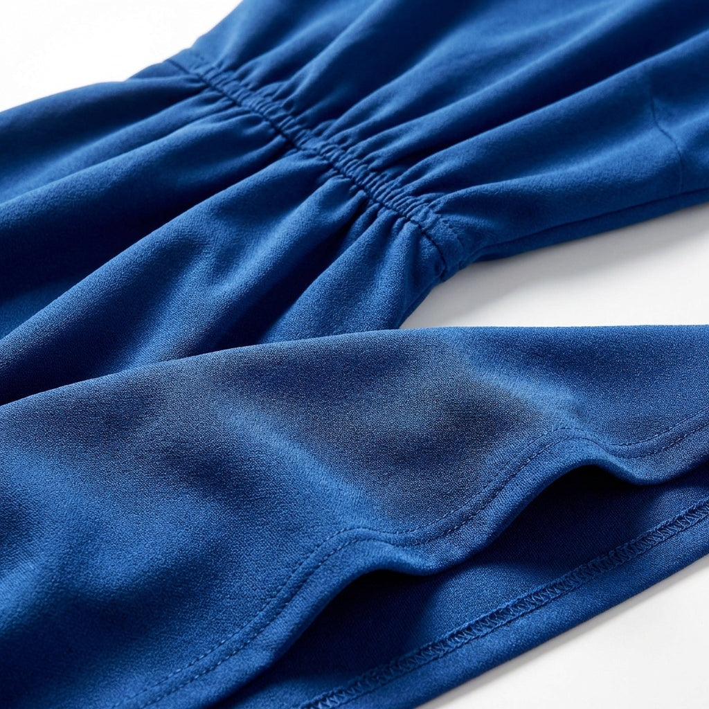 Nuvara | Mónica | Vestido Drapeado de Cóctel Sin Mangas Mujer Escote Keyhole