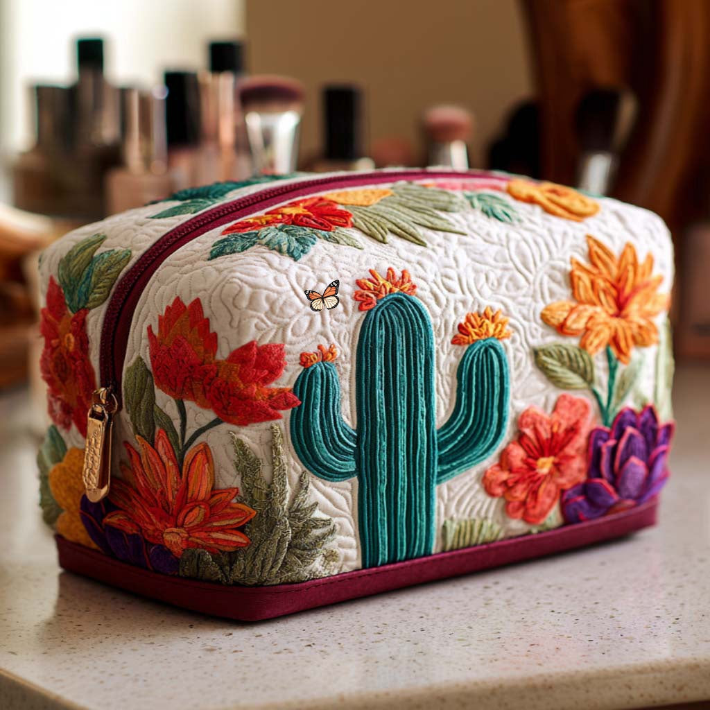 Nuvara | Naia | Bolsa de Maquillaje Acolchada Mujer Estampado Búho