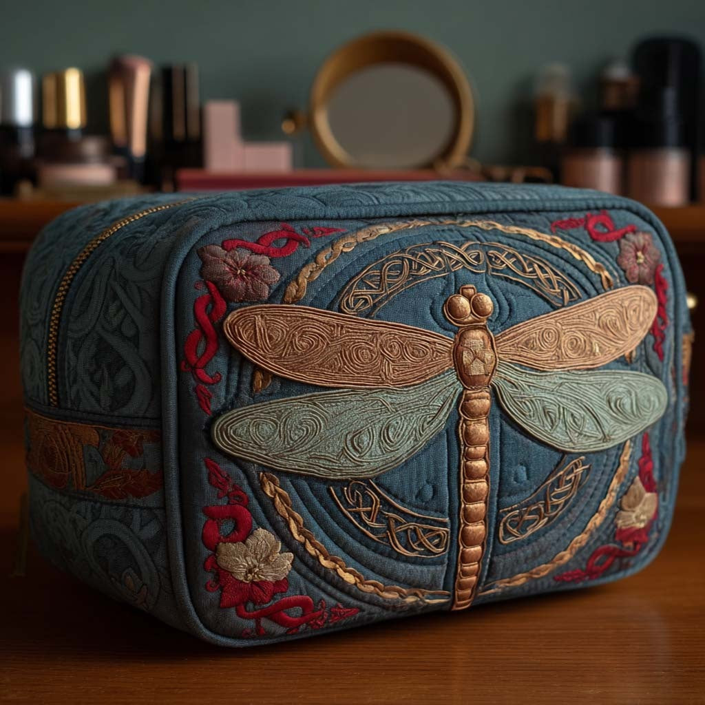 Nuvara | Naia | Bolsa de Maquillaje Acolchada Mujer Estampado Búho