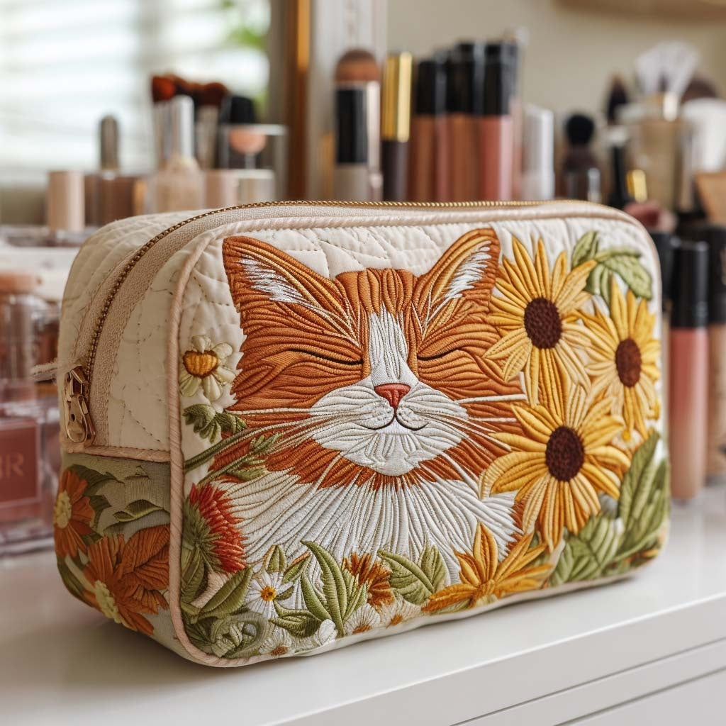Nuvara | Naia | Bolsa de Maquillaje Acolchada Mujer Estampado Búho