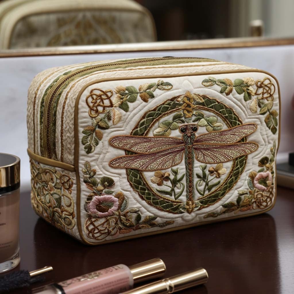 Nuvara | Naia | Bolsa de Maquillaje Acolchada Mujer Estampado Búho