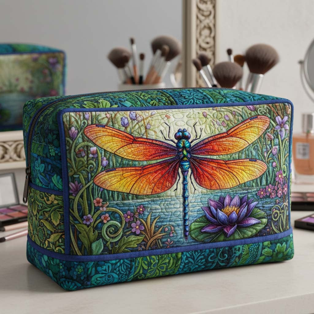 Nuvara | Naia | Bolsa de Maquillaje Acolchada Mujer Estampado Búho