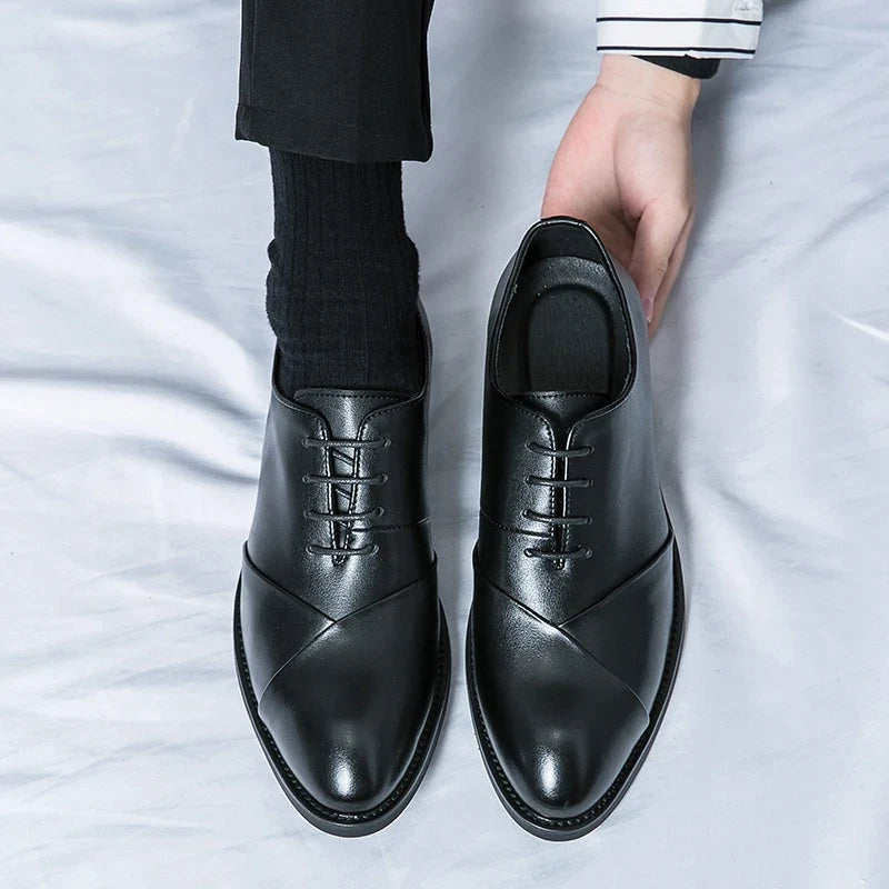 Nicolás | Zapatos Derby de Cuero Hombre Cordones Clásicos
