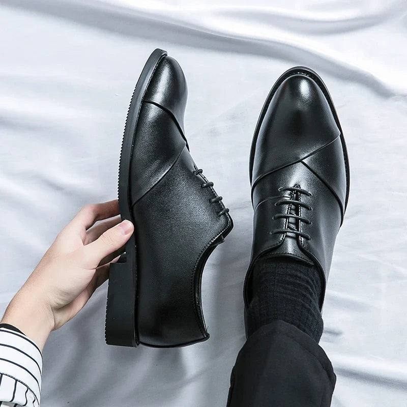 Nicolás | Zapatos Derby de Cuero Hombre Cordones Clásicos