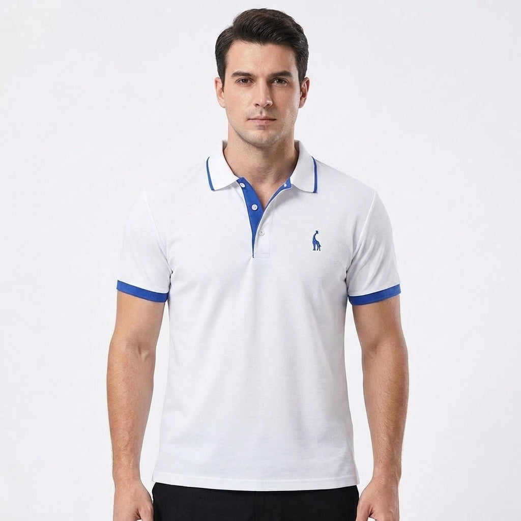 Rafael | Polo de Manga Corta Hombre Cuello Clásico