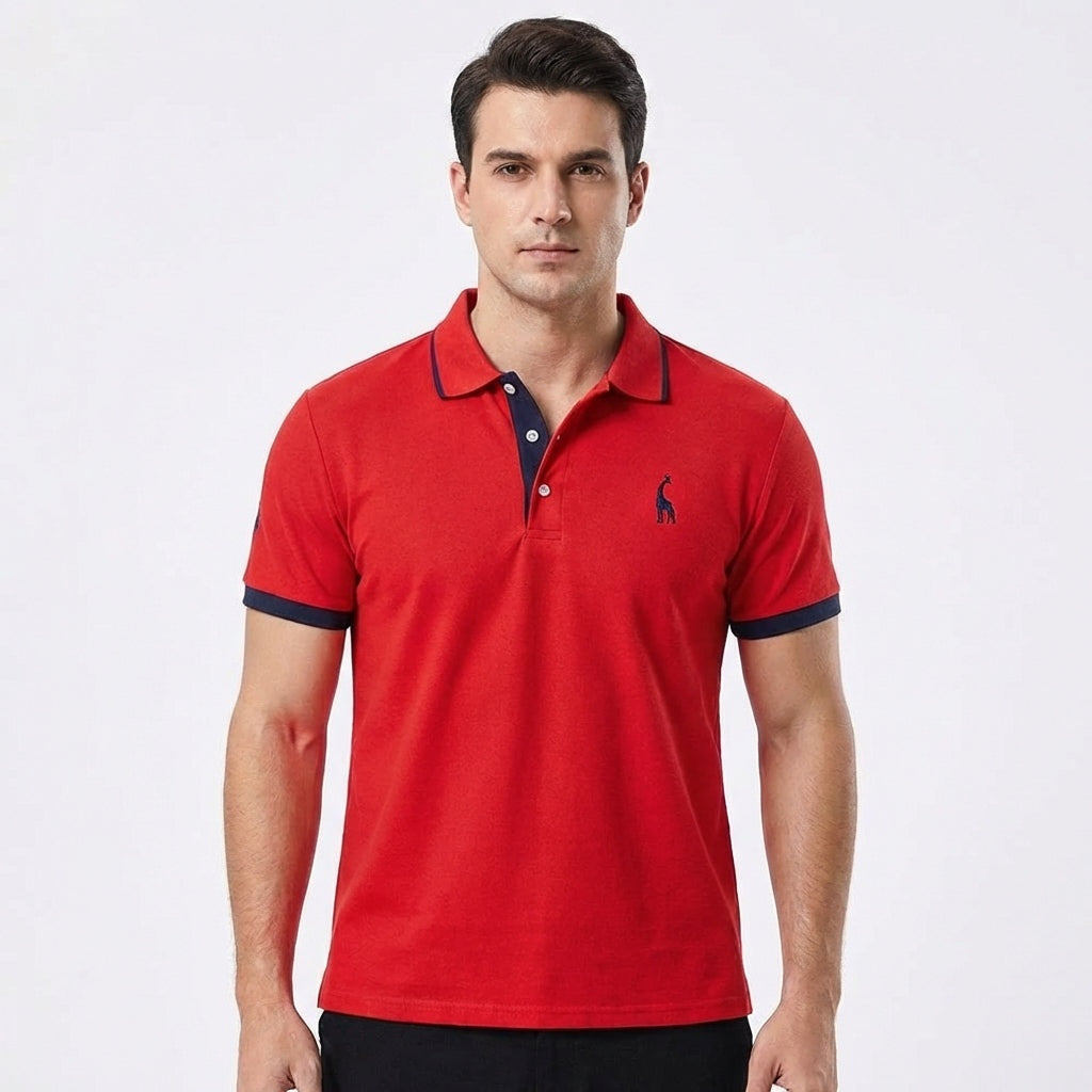 Rafael | Polo de Manga Corta Hombre Cuello Clásico