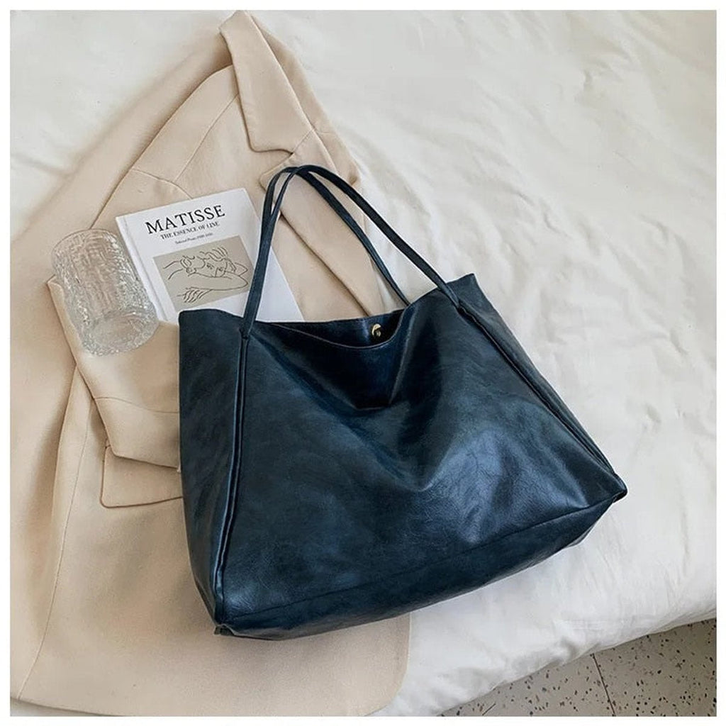 Nuvara | Rebeca | Tote Bag de Piel Sintética Grande Mujer Shopper