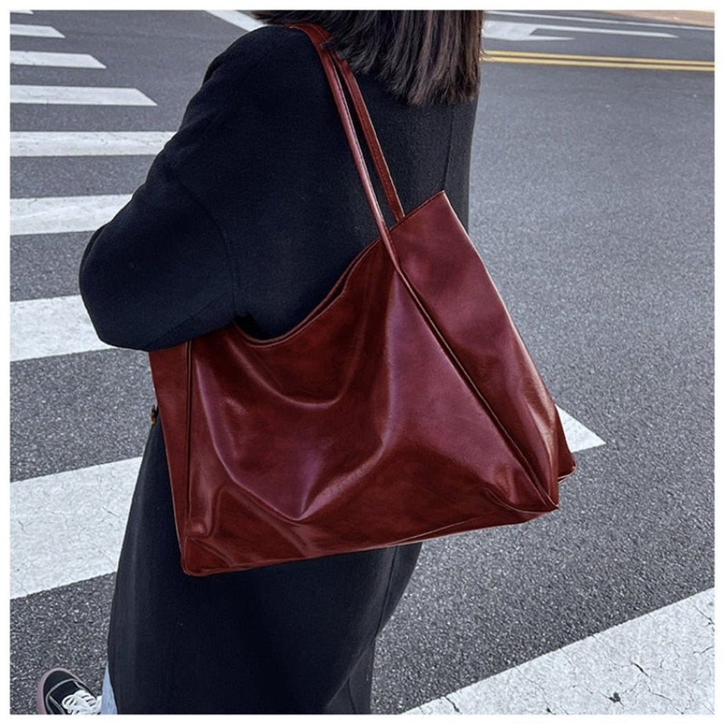 Nuvara | Rebeca | Tote Bag de Piel Sintética Grande Mujer Shopper