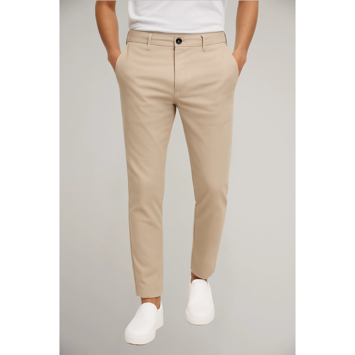 Rodrigo | Pantalón Chino Slim Fit Hombre Cintura Media
