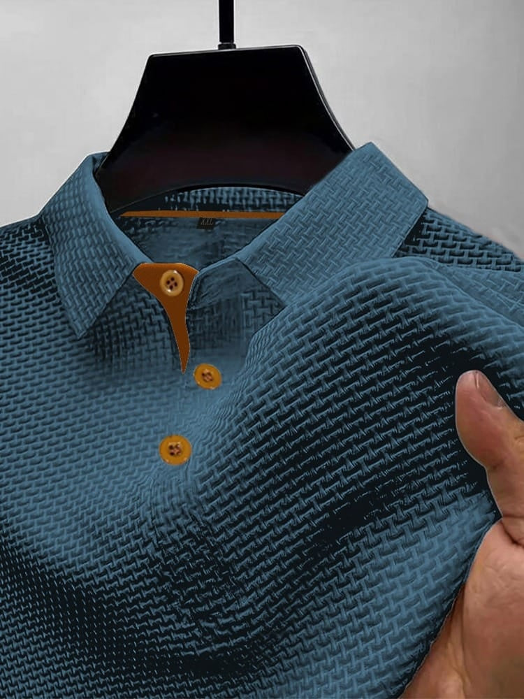 Rodrigo | Polo Hombre Cuello Clásico Botones Contraste