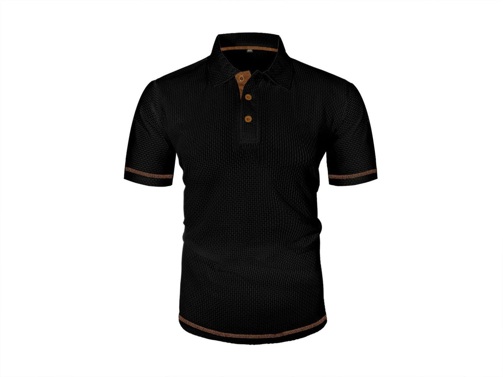 Rodrigo | Polo Hombre Cuello Clásico Botones Contraste