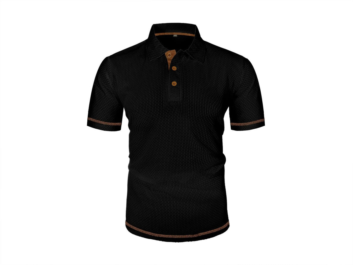 Rodrigo | Polo Hombre Cuello Clásico Botones Contraste
