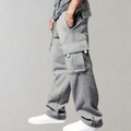 Nuvara | Rubén | Cargo Pants Jogger Hombre Cintura Elástica Multibolsillos