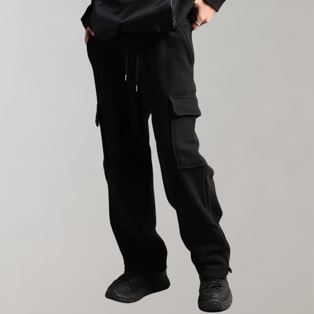 Nuvara | Rubén | Cargo Pants Jogger Hombre Cintura Elástica Multibolsillos