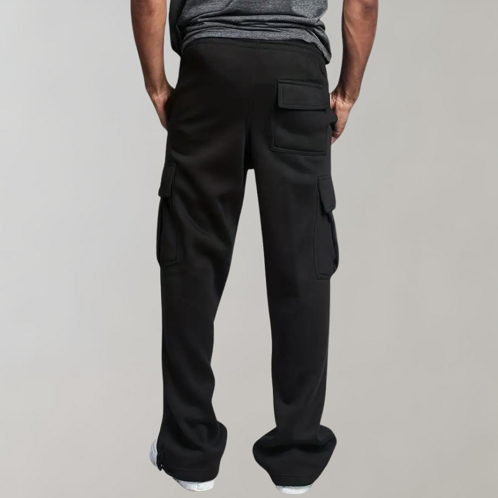 Nuvara | Rubén | Cargo Pants Jogger Hombre Cintura Elástica Multibolsillos