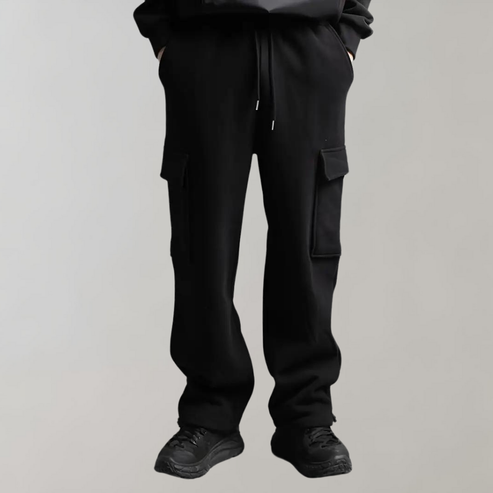 Nuvara | Rubén | Cargo Pants Jogger Hombre Cintura Elástica Multibolsillos