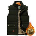 Nuvara | Rubén | Chaleco Acolchado Térmico Hombre Forro Interior Cuello Alto
