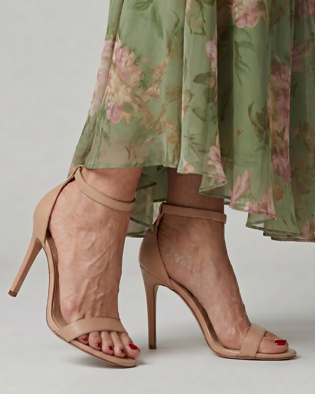 Nuvara Stiletto Heel Sandals 1