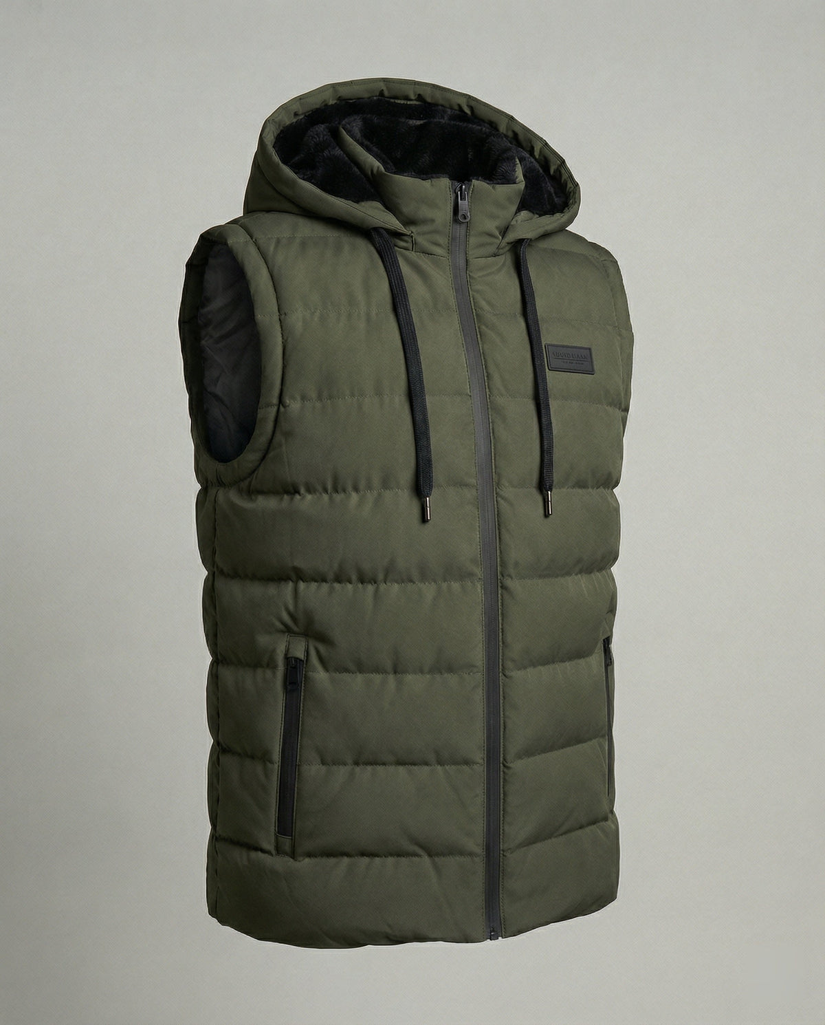 Nuvara | Unai | Chaleco Acolchado con Capucha Hombre Sin Mangas