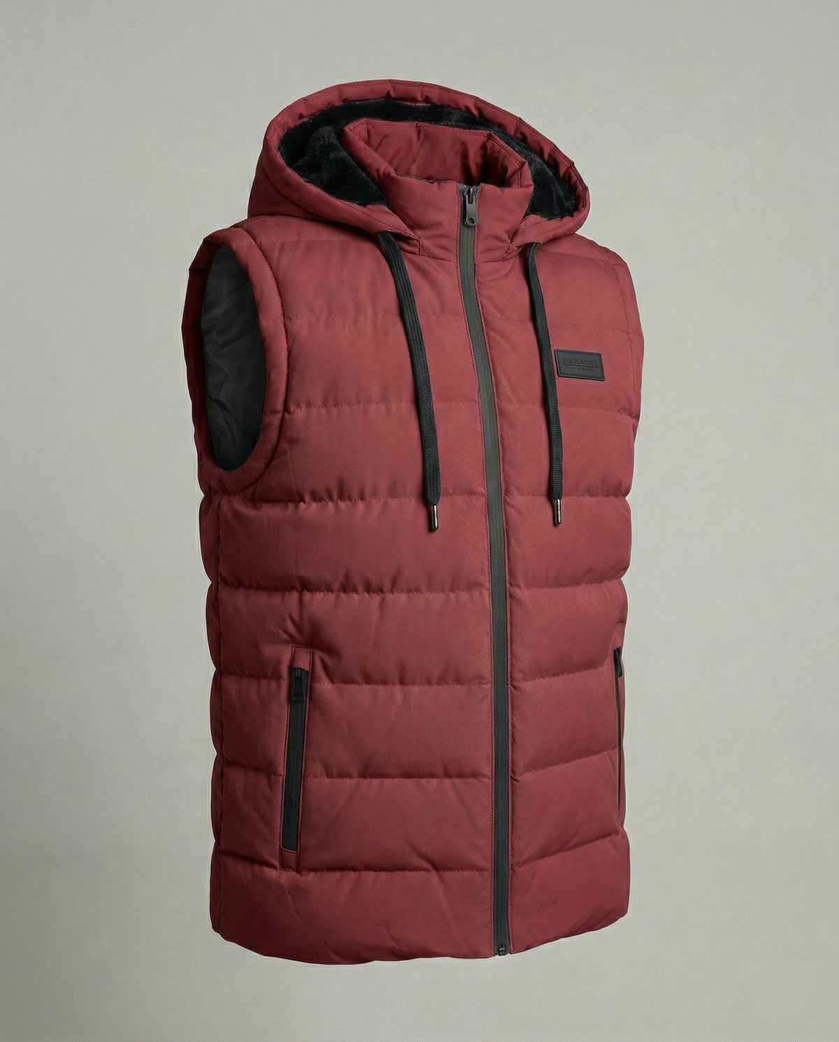 Nuvara | Unai | Chaleco Acolchado con Capucha Hombre Sin Mangas