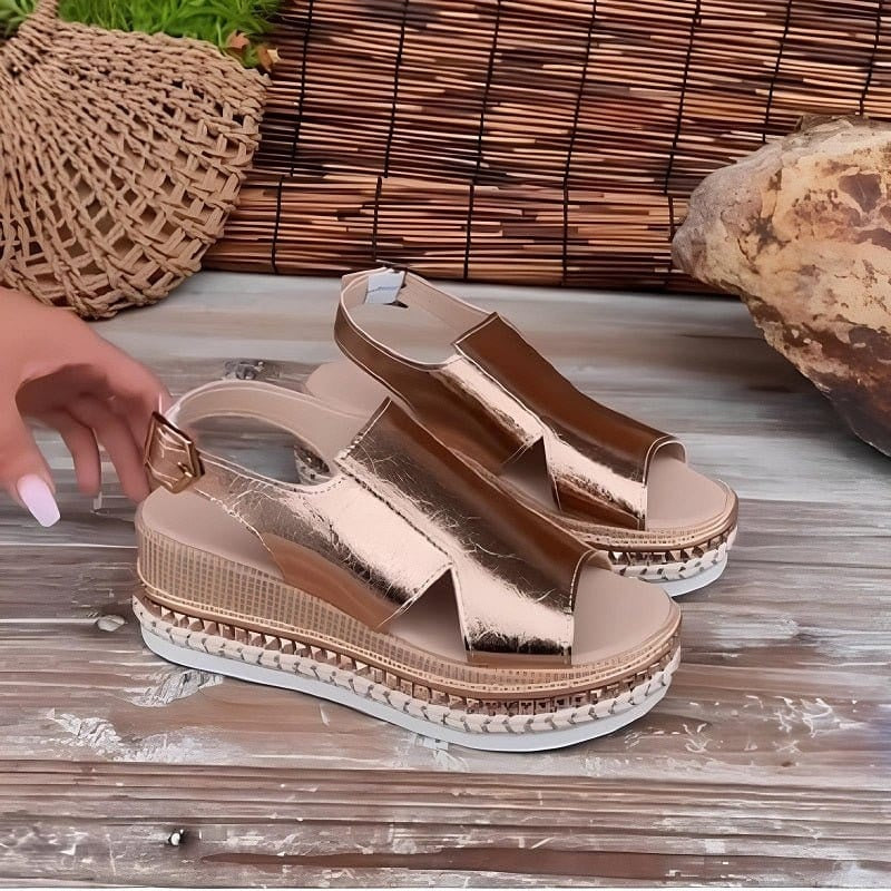 Nuvara Platform Sandals